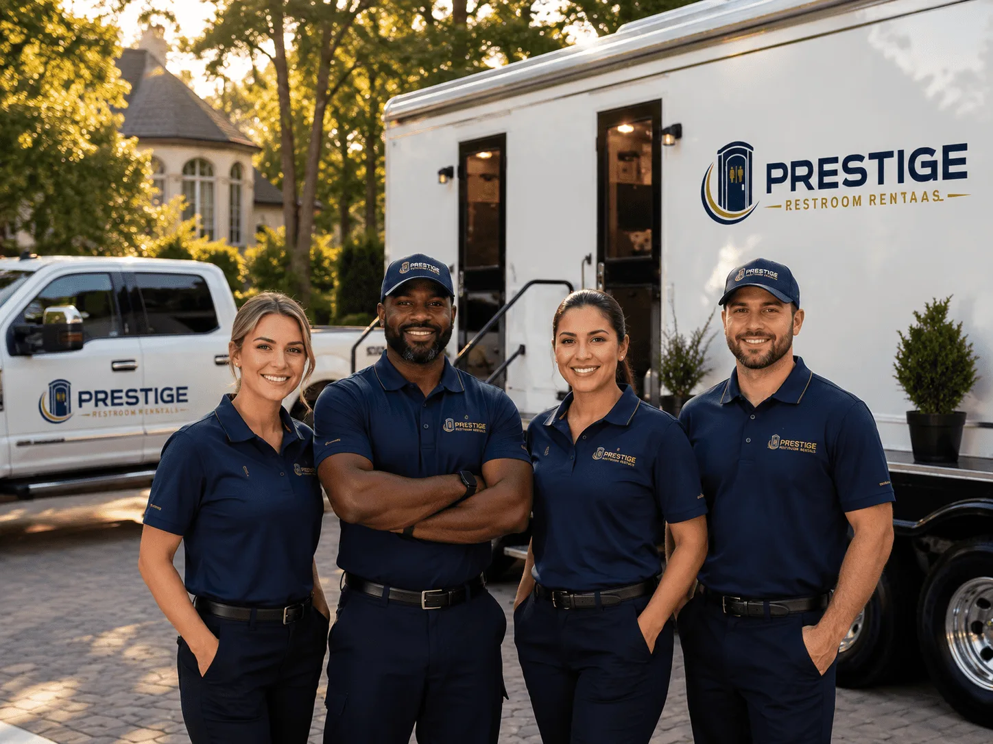 Trusted Luxury Portable Restrooms company in Hardesty, OK